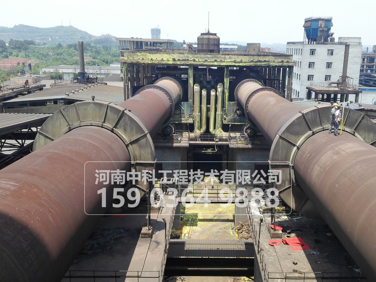 水泥回轉窯的動態筑爐改進