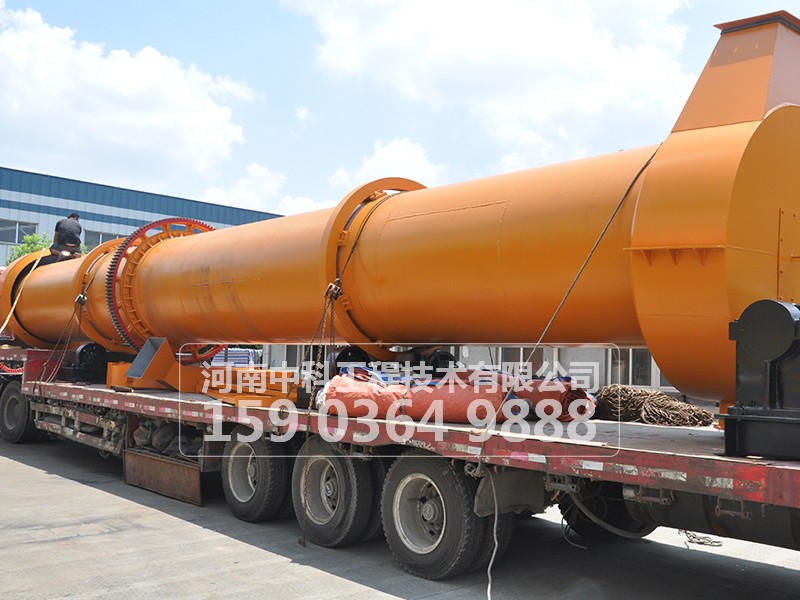 石英砂烘干機結構